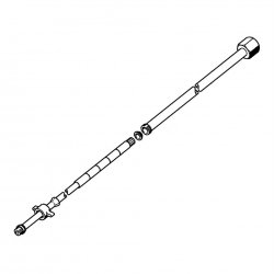 Телескопическая труба 100-300 см Stihl для SG 51, SG 71 (4255-500-2101)